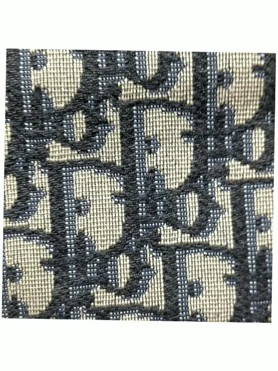 Authentic Dior Saddle Bag Oblique Canvas Navy Blue Shoulder Bag - Picture 10 of 16